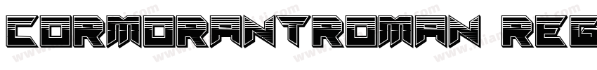CormorantRoman Regul字体转换